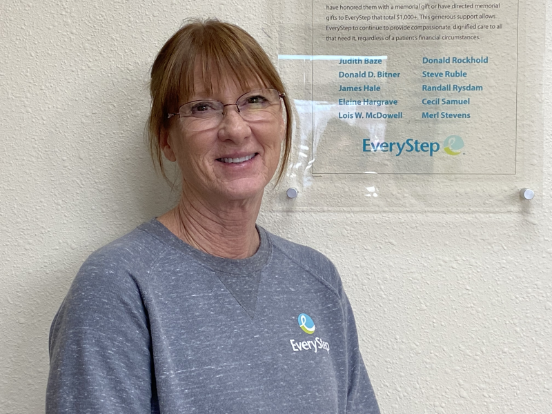 Meet EveryStep Hospice Nurse Linda Staggs